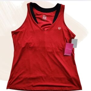 EleVen by Venus Williams Red Racerback Tank Top Large NWT Athletic Tennis